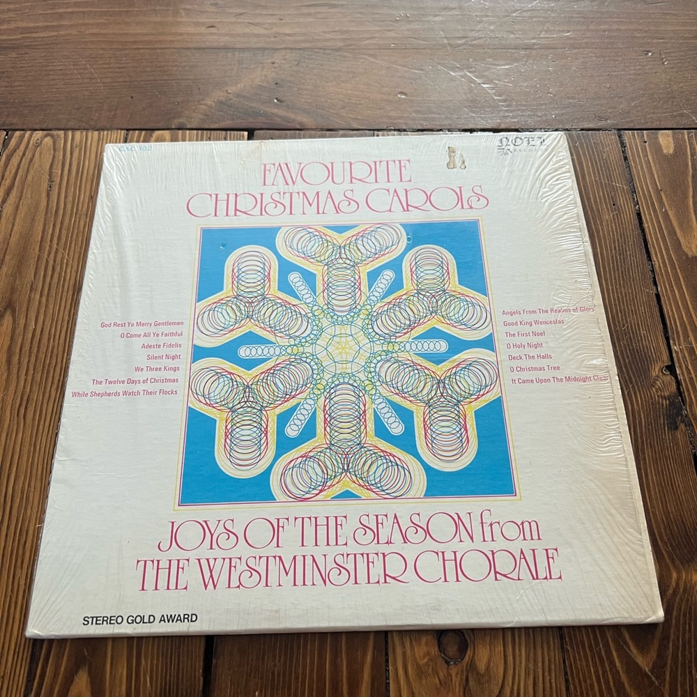 Favourite Christmas Carols Vinyl Record